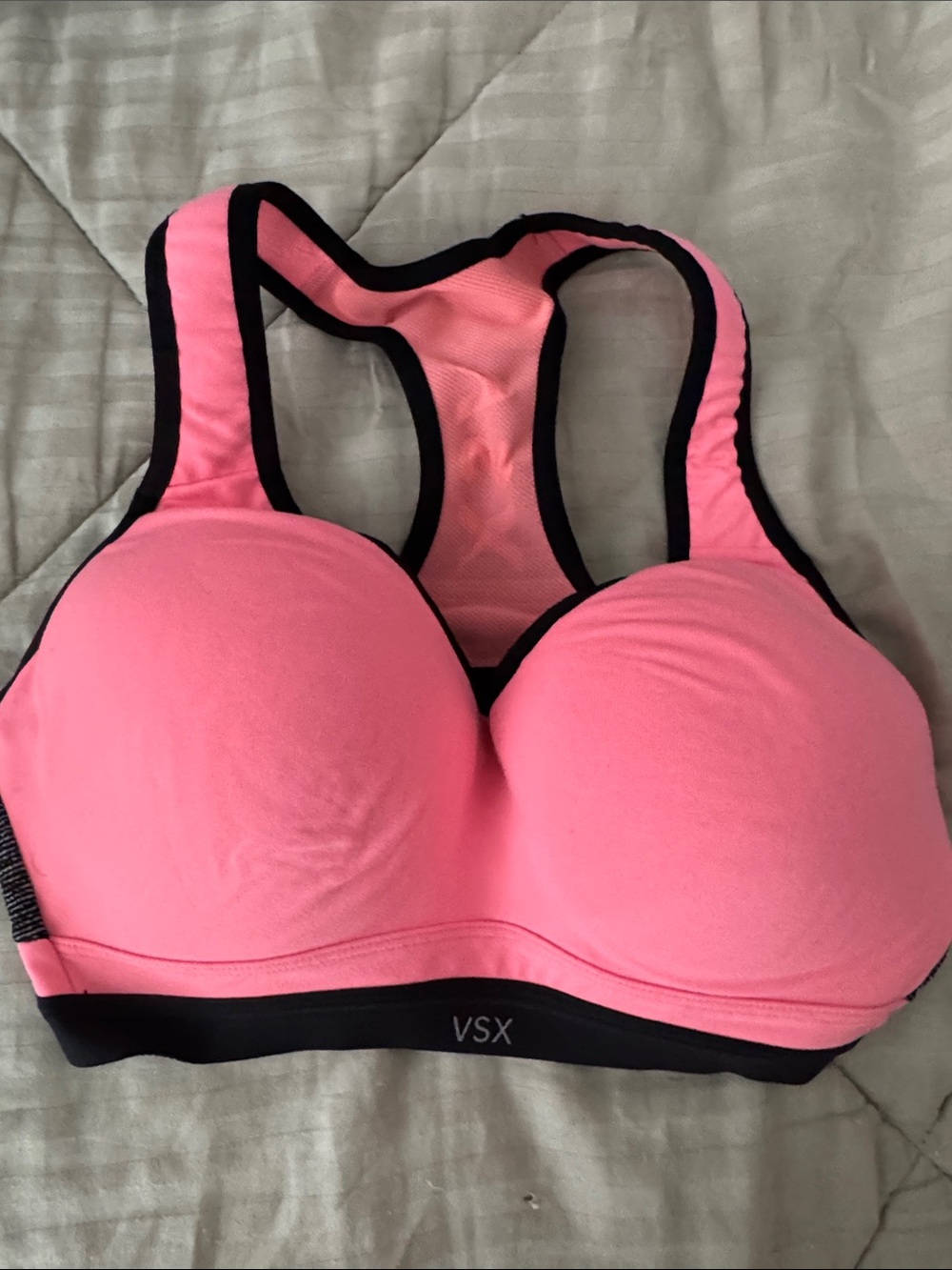 Victoria Secret VS Sport coral Underwire Sports Bra Size 34D